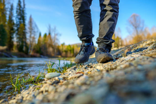 istock Mens footsteps in the countryside 1705282291