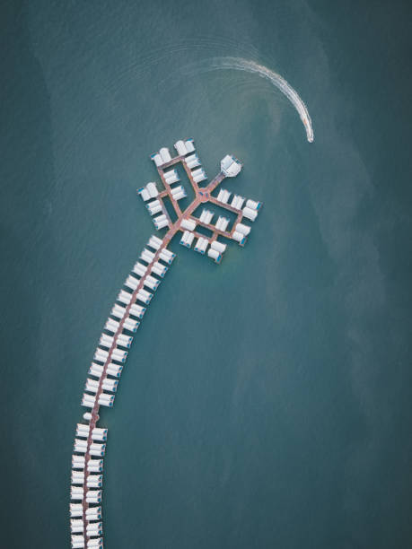 Top down drone view of Lexis Hibiscus Port Dickson