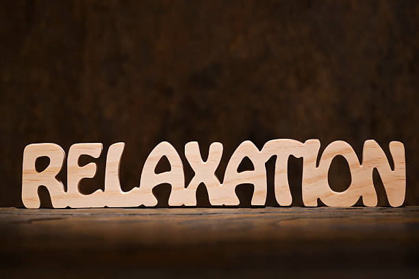 istock Relaxation: Letters Handcut from Wood 170532827