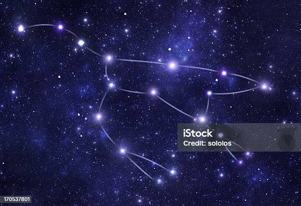 Constellations Ursa Major Stock Photo - Download Image Now - Ursa Major, Constellation, Big Dipper - Constellation