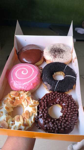 istock Photo fresh donuts on a plate 1705379703