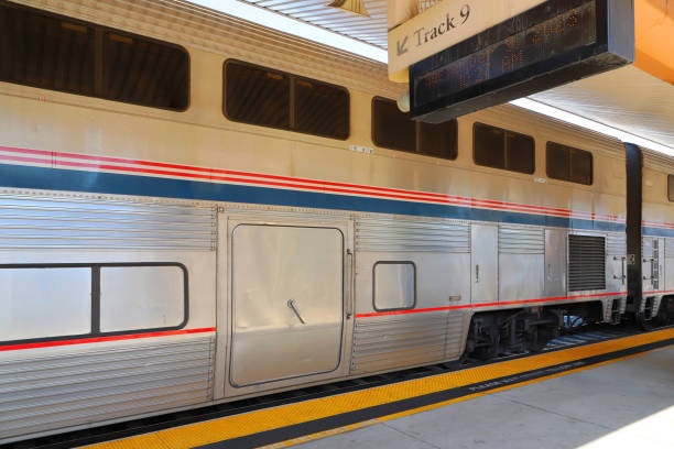 istock train Baggage / Coach Combi Car - Los Angeles Union Station 1705409059