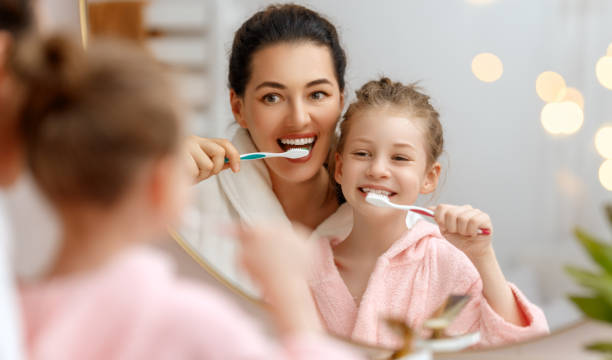 istock family are brushing teeth 1705497866
