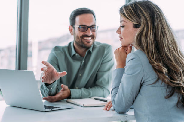 istock Business partners in meeting. 1705503870