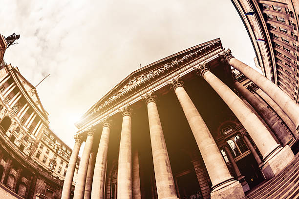 London Stock Exchange Building and Sun