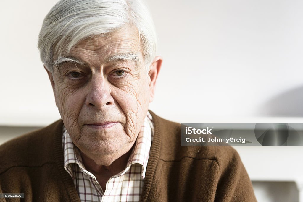 Homme Senior Portrait - Photo de Adulte libre de droits