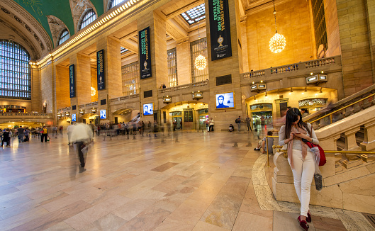 New York City - June 2013: Interior of Grand Central Terminal.