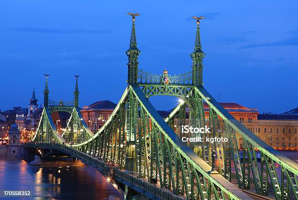 Budapest - Fotografie stock e altre immagini di Budapest - Budapest, Ponte della Liberta, Ambientazione esterna