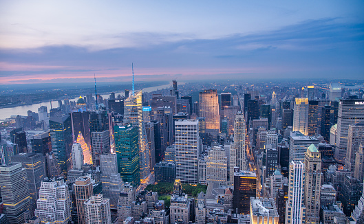New York City - Manhattan skyline.