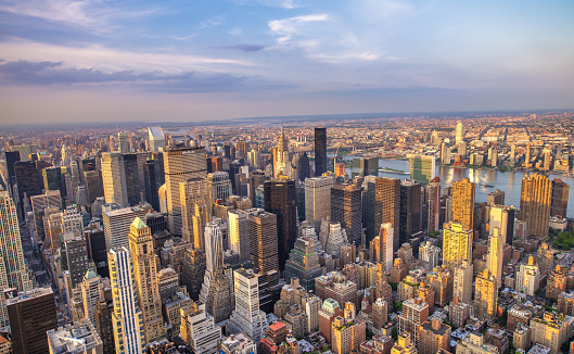 New York City - Manhattan skyline.