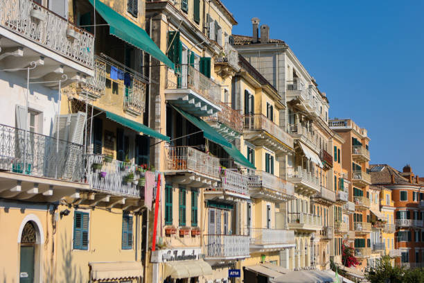 istock Street in old Corfu Town 1705786225