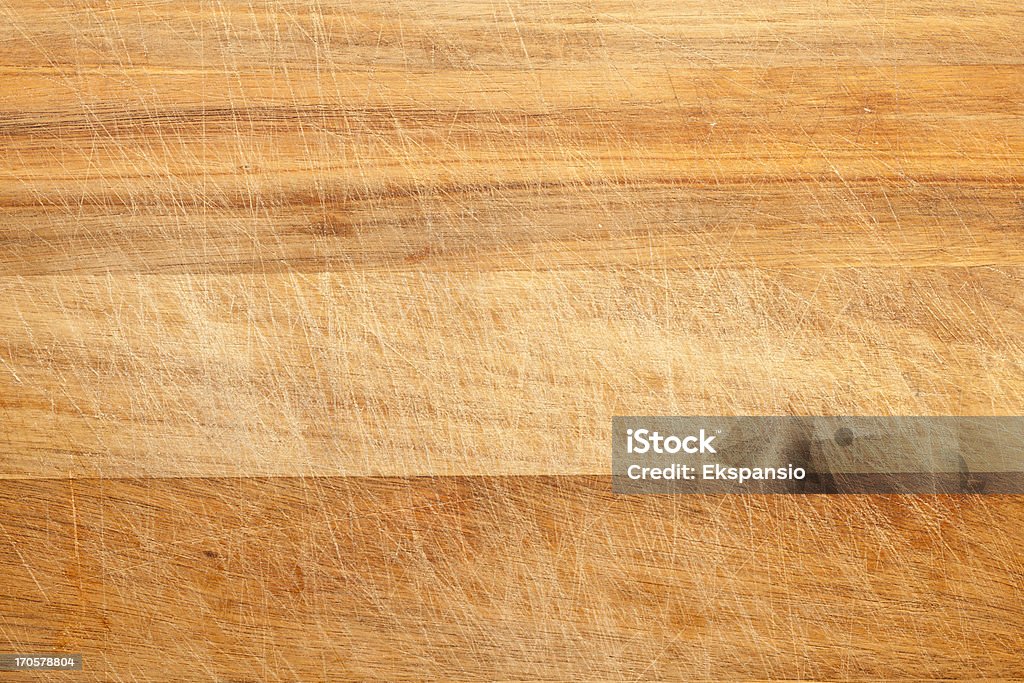 Arranhado Breadboard ou numa tábua de cozinha textura de fundo - Royalty-free Arranhado Foto de stock