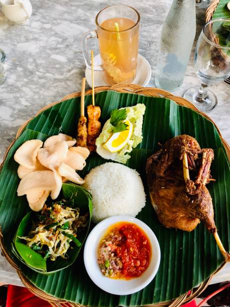 istock Bali Duck Rice Traditional Food 1705803357