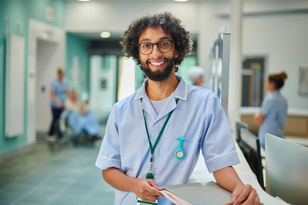 istock friendly male staff nurse 1705807474