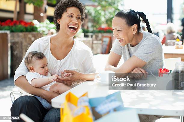 Foto de Mãe e mais fotos de stock de Café - Bebida - Café - Bebida, Beber, Bebê