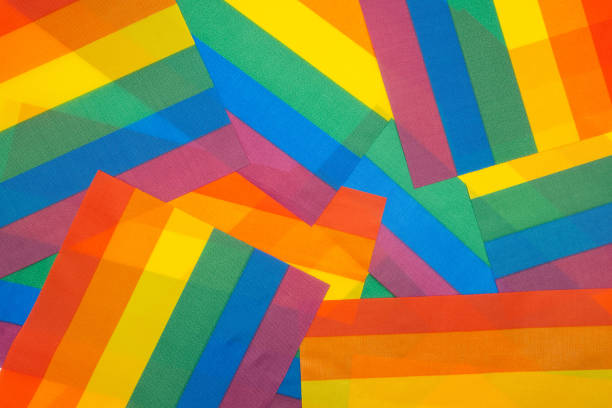 istock Full frame The rainbow flag or LGBT flag 1705828373