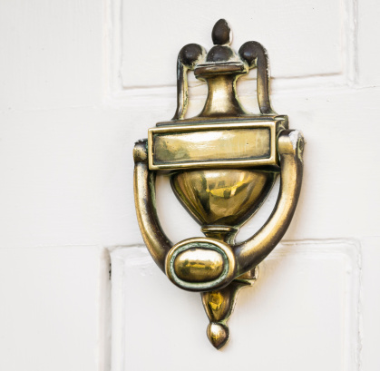 Antique Brass Door Knocker