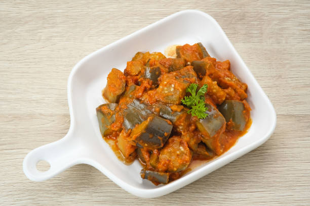 istock Terong Balado, stir fried eggplant with spices 1705853970