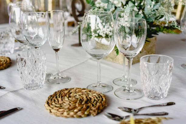 istock Beautiful centerpieces with vintage decoration for weddings. 1705865152