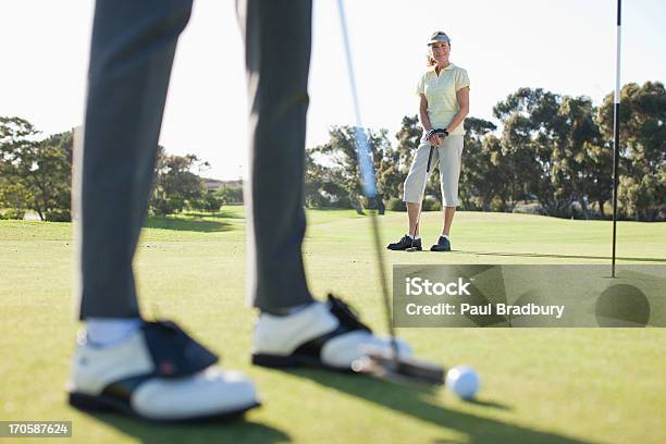 Donne Che Giocano A Golf - Fotografie stock e altre immagini di Golf - Golf, 45-49 anni, 55-59 anni