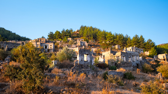 The abandoned Greek village \