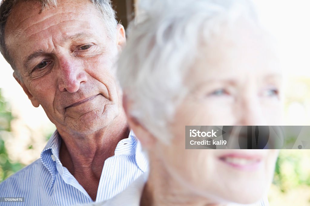 Senior facce - Foto stock royalty-free di 60-69 anni