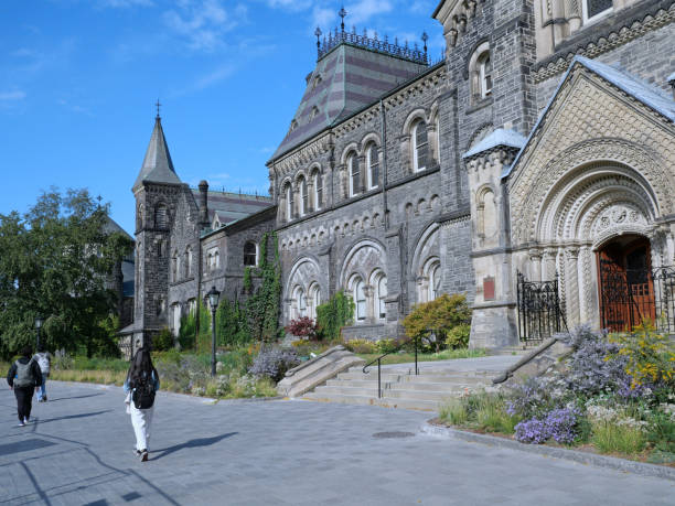 Former Knox College, heritage building, Toronto, Canada