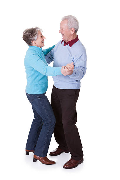 istock Portrait Of Senior Couple Dancing 170600680
