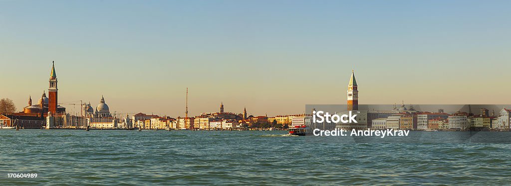 Panoramica panoramica di Venezia - Foto stock royalty-free di Ambientazione esterna