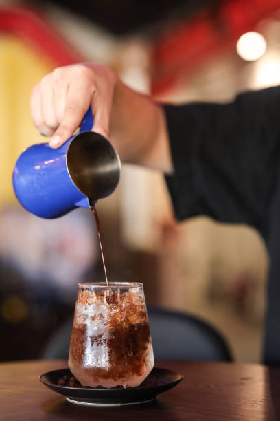 istock Barista Preparing Cold Coffee Cocktail, Iced Drink 1706066023