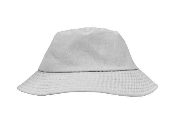 istock White bucket hat isolated on white background 1706066561