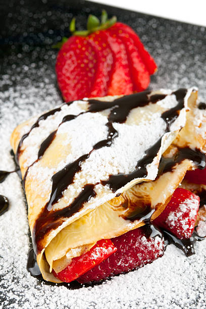 istock Strawberry Crepe with Chocolate 170608922