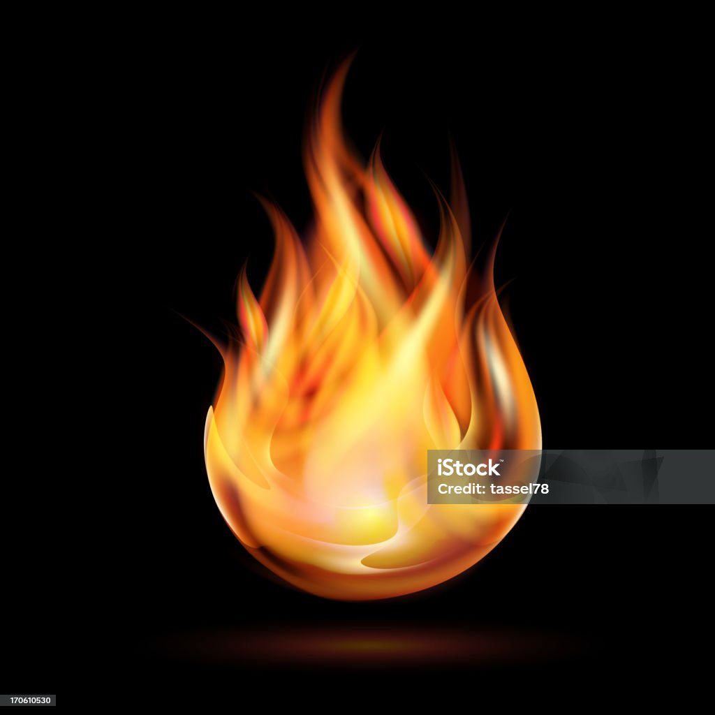 Symbol ognia - Grafika wektorowa royalty-free (Bez ludzi)