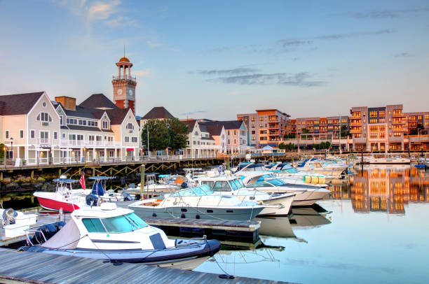 istock Marina Bay in Quincy, Massachusetts 1706116161