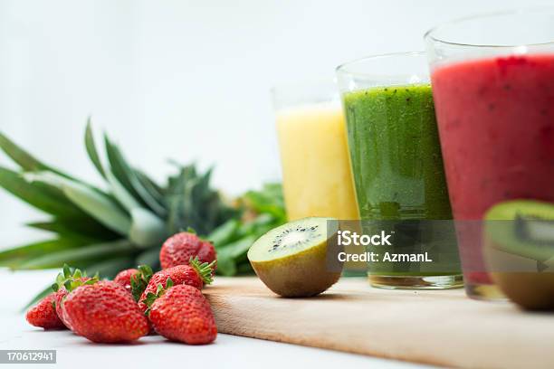 Fresh Healthy Smoothies Stock Photo - Download Image Now - Juice Bar, Smoothie, Healthy Lifestyle