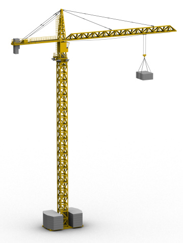 3D Tower crane