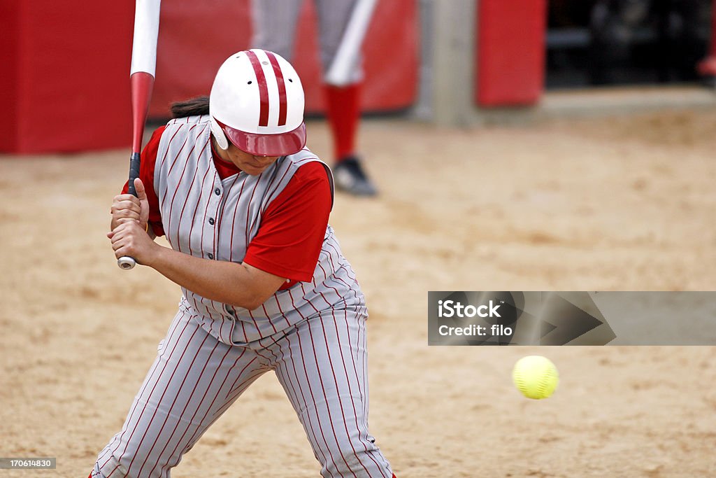 Batedor de Softbol - Royalty-free Softball - Desporto Foto de stock