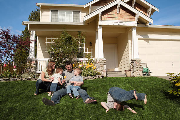 istock Happy family of five 170614997