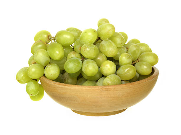 green grapes,bowl stock photo