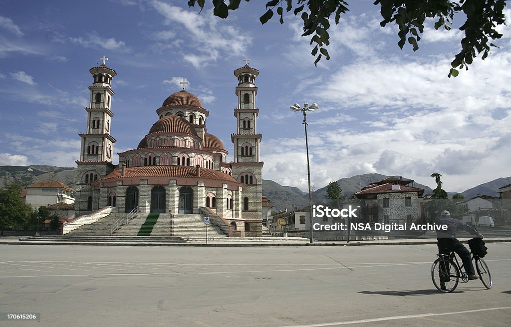 Imágenes de Albania/Square en Korcha - Foto de stock de Tirana libre de derechos