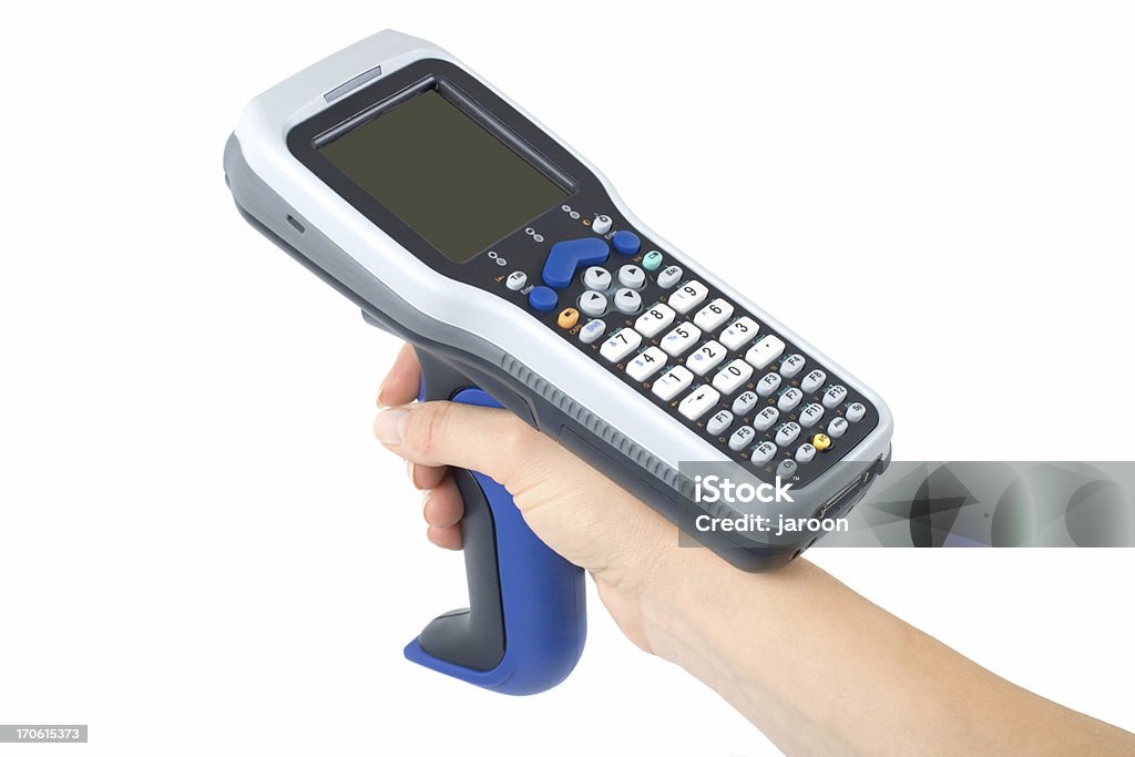 handheld-computer - Lizenzfrei Strichkodeleser Stock-Foto