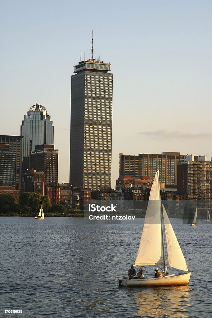 De Back Bay, à Boston - Photo de Boston - Massachusetts libre de droits