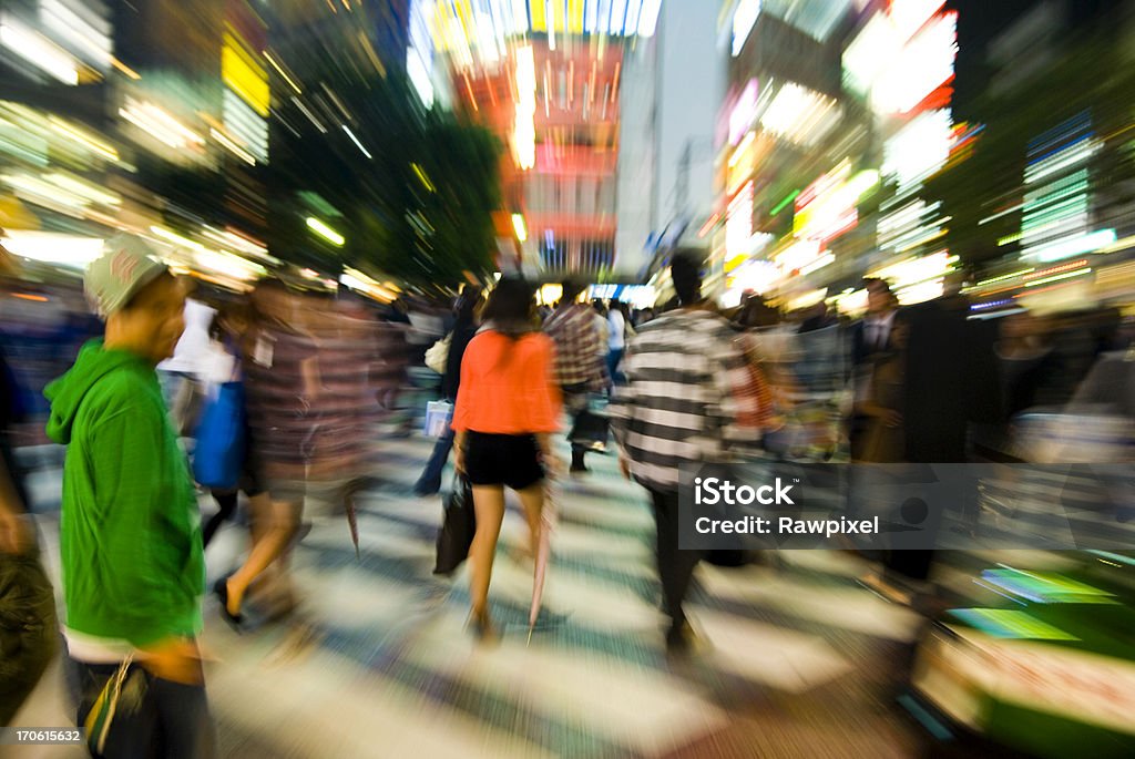 Tokyo di notte - Foto stock royalty-free di Adolescente