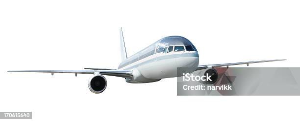 Foto de Avião Voando e mais fotos de stock de Avião - Avião, Figura para recortar, Asa de aeronave