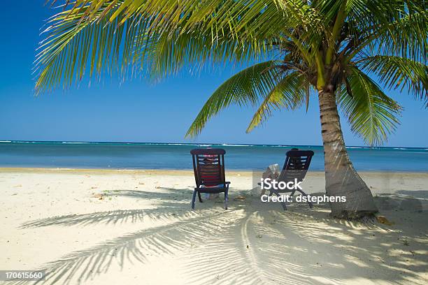 Relaja En La Playa De Remoto Foto de stock y más banco de imágenes de Playa - Playa, Palmera Cocotera, Parejas