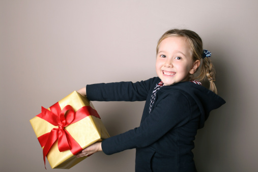 Children Gift Box Receiving