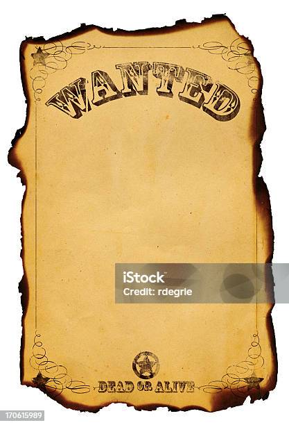 Wanted Vive O Morte Poster Xxl - Fotografie stock e altre immagini di Wanted Poster - Segnale inglese - Wanted Poster - Segnale inglese, Poster, Vecchio