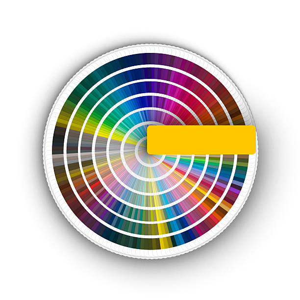 цвет руководство будете (3d - color swatch book printing press color image стоковые фото и изображения