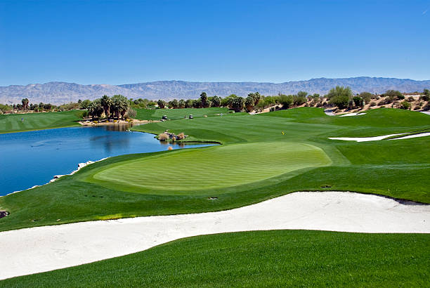 гольф пейзаж - coachella southern california california southwest usa стоковые фото и изображения