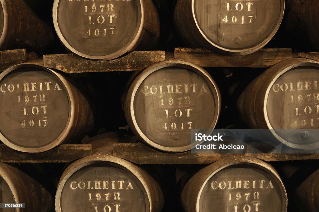 Barris de vinho (Porto - Foto de stock de Vinho do Porto royalty-free
